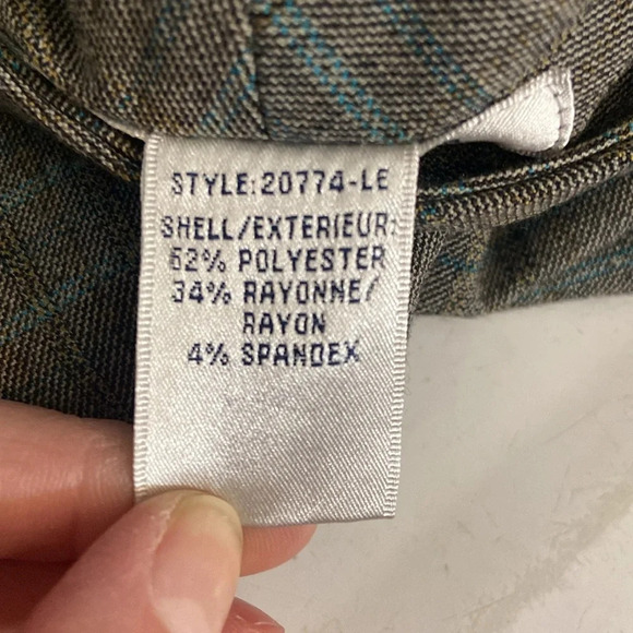 London Fog limited edition women’s plaid  pants in size 12 - Picture 10 of 10